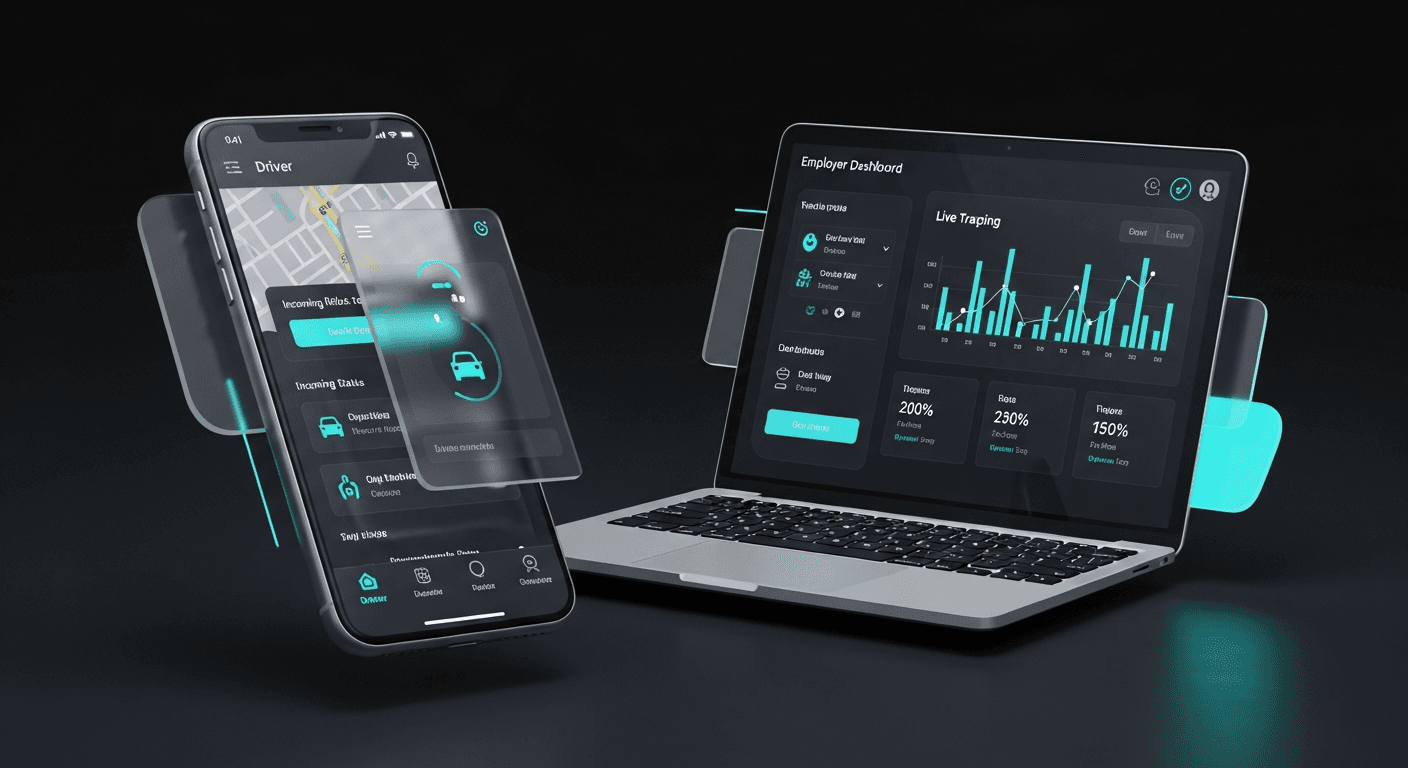 Drivano hirer and contractor platform preview